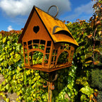Vogelhaus „Landhausstil” auf Stab