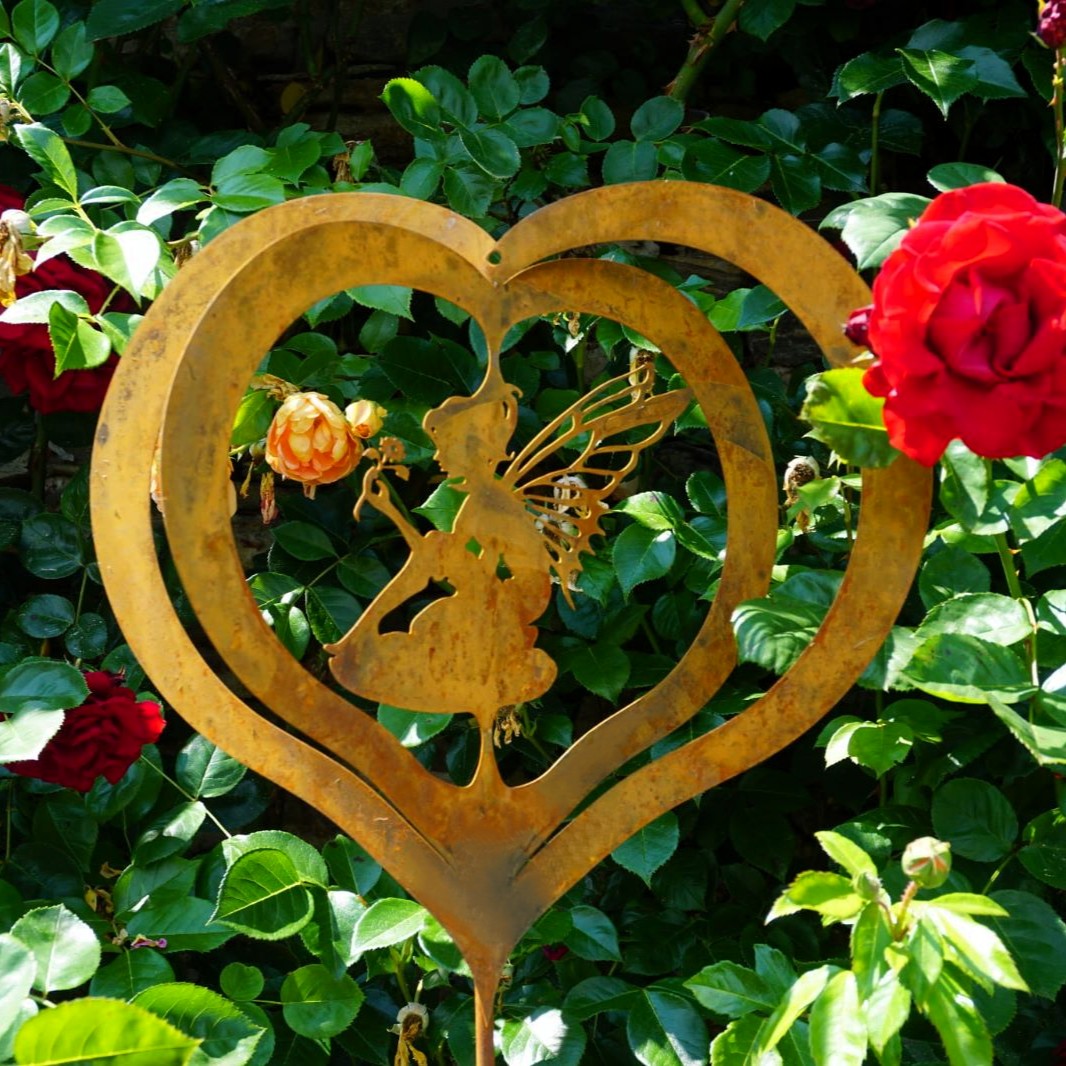 Herz „Fee” auf Stab