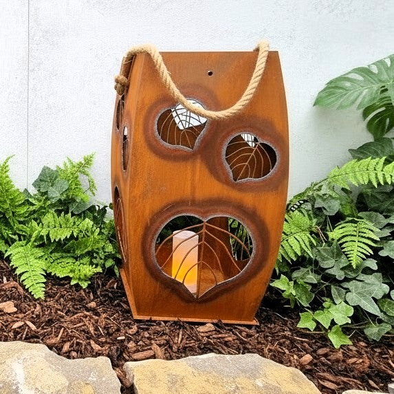 Laterne Herz „Blatt”